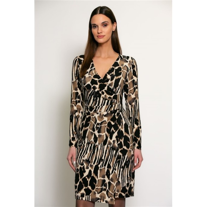 Batida Jurk 2200 vhals overslag New Naturel